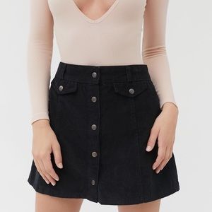 Urban Outfitters BDG Corduroy Button-up Skirt